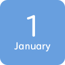 1月