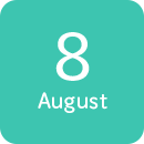 8月